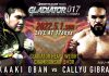 2022年5月1日BODYMAKERpresents GLADIATOR 017 in OSAKA ヘビー級王者大番高明がカルリ・ギブレイン相手に初防衛戦。