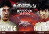 2022年9月25日BODYMAKERpresents GLADIATOR 019 in OSAKAにて元GLADIATORフライ級王者である南出剛が約3年振りにカムバック。