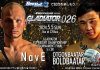2024年5月5日BODYMAKERpresents GLADIATOR 026 in OSAKA フライ級王座決定トーナメント準決勝戦中止により、NavEvsオトゴンバートルで決勝戦による王座決定戦開催。